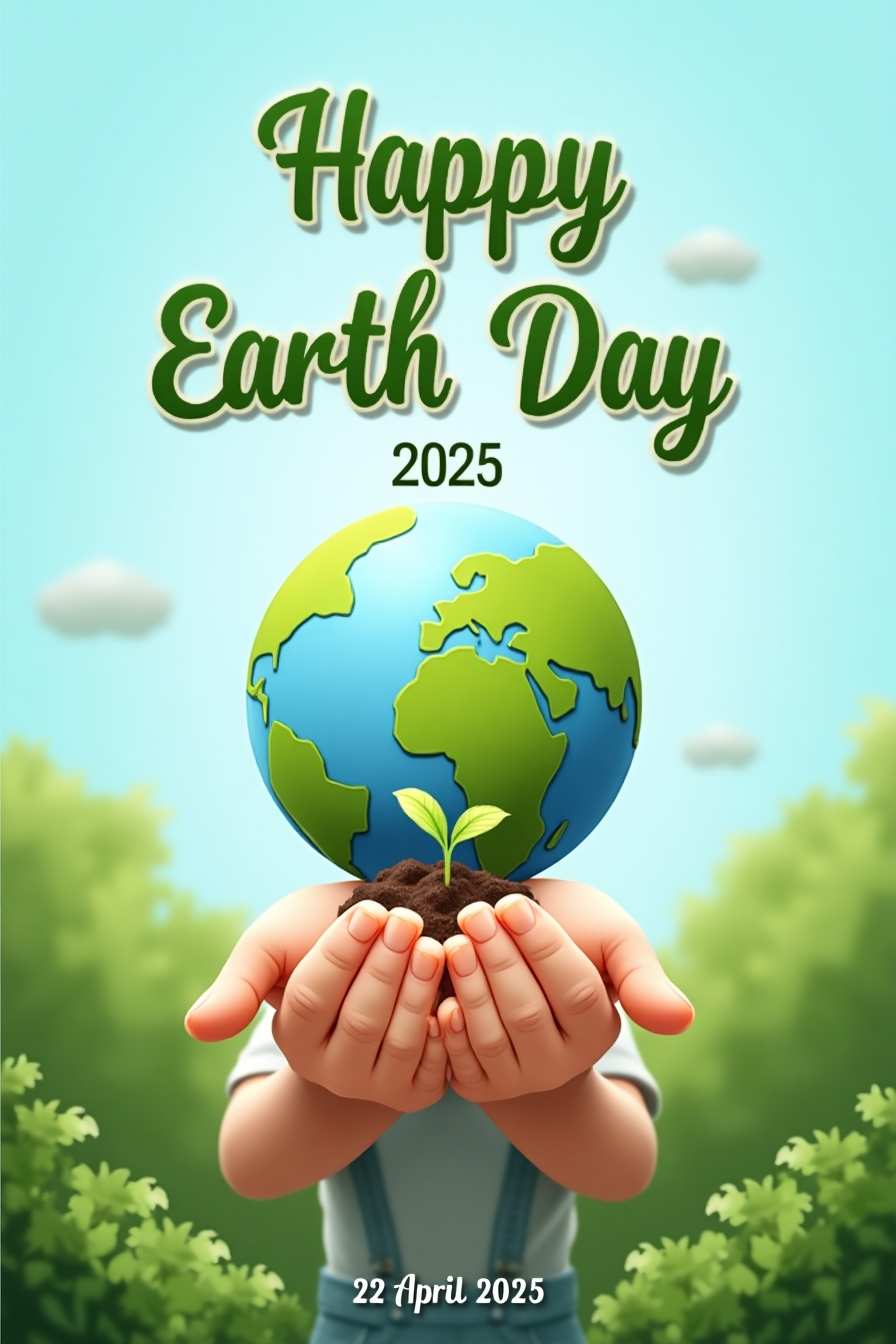 Earth Day 2025 Educational Image For Kids - Royalty Free Happy World Earth Day 2025 Image | Pngmagic Free Download Earth Day 2025 Educational Image For Kids - High Quality Happy World Earth Day 2025 Background