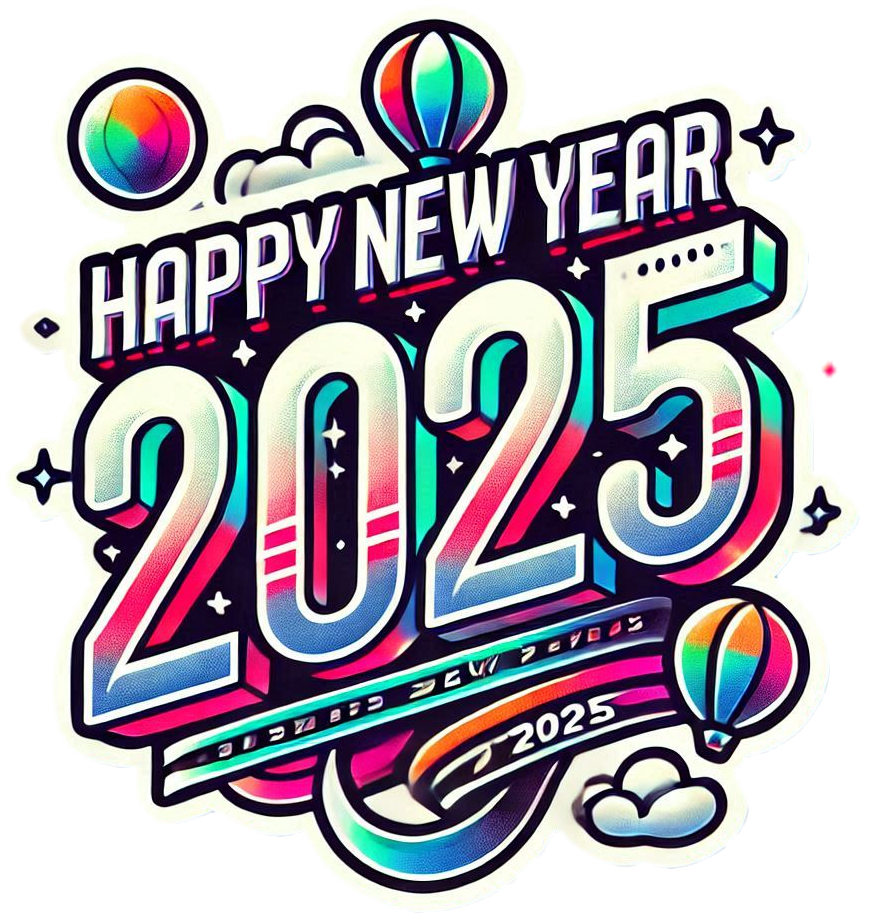 Editable Happy New Year 2025 Text Png For Designers - Royalty Free Happy New Year Text PNG Image | Pngmagic Free Download Editable Happy New Year 2025 Text Png For Designers - High Quality Happy New Year Text PNG PNG Image