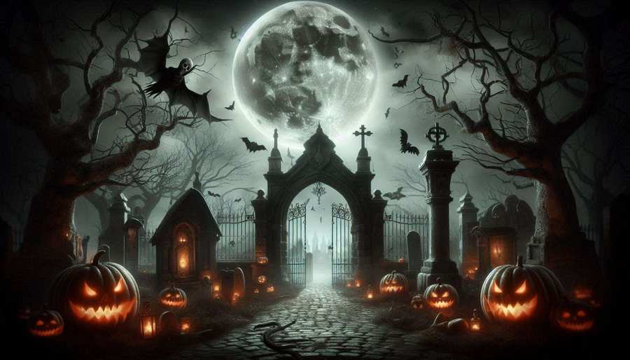Elegant Halloween Background For Sophisticated Events - Royalty Free Halloween Background Image | Pngmagic Free Download Elegant Halloween Background For Sophisticated Events - High Quality Halloween Background Background