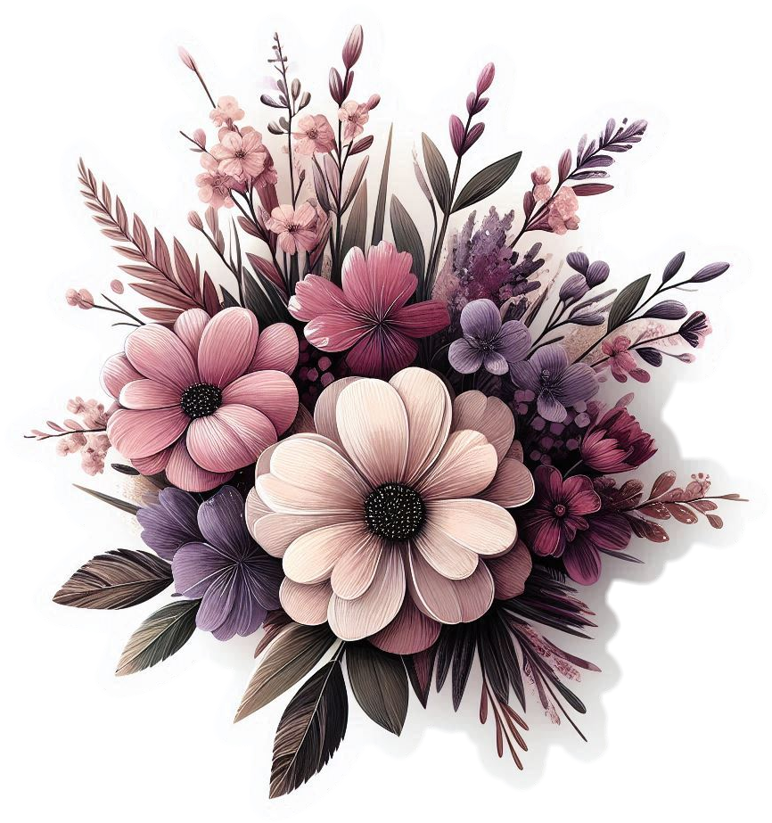 Exotic Flower Bouquet Png For Invitations - Royalty Free Flower Bouquet Png Image | Pngmagic Free Download Exotic Flower Bouquet Png For Invitations - High Quality Flower Bouquet Png PNG Image