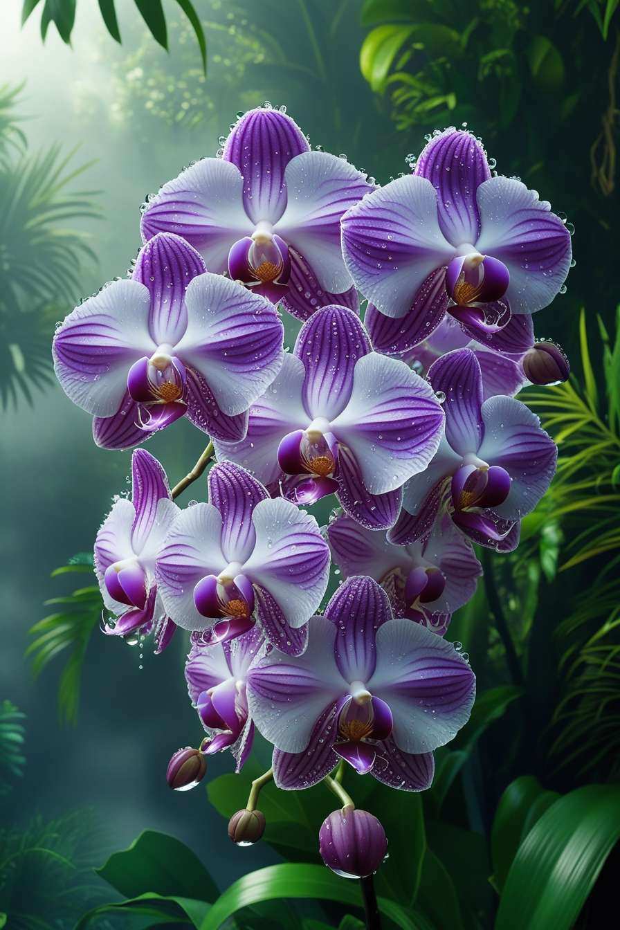 Exotic Tropical Flower Wallpaper Images In Hd - Royalty Free Wallpaper Image Of Flowers Image | Pngmagic Free Download Exotic Tropical Flower Wallpaper Images In Hd - High Quality Wallpaper Image Of Flowers Background