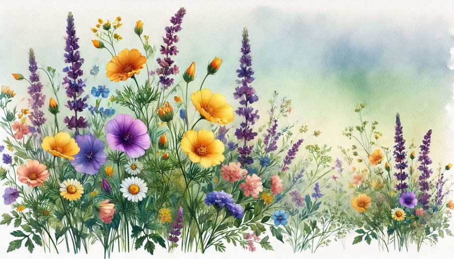 Exotic Watercolor Flower Wallpaper Designs - Royalty Free Watercolor Flower Image | Pngmagic Free Download Exotic Watercolor Flower Wallpaper Designs - High Quality Watercolor Flower Background
