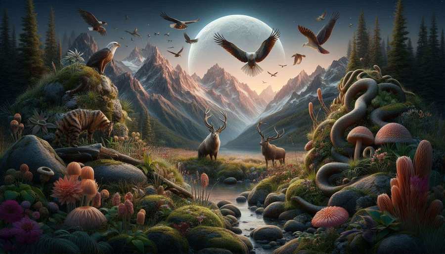 Exquisite 3d Nature Wallpaper With Close-up Views Of Wildlife - Royalty Free Nature Wallpaper 3d Image | Pngmagic Free Download Exquisite 3d Nature Wallpaper With Close-up Views Of Wildlife - High Quality Nature Wallpaper 3d Background