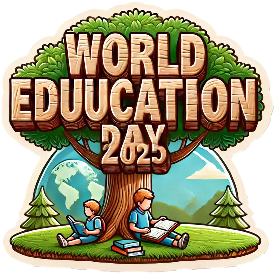 Eye-catching World Education Day 2025 Png Flyers - Royalty Free World Education Day Png Image | Pngmagic Free Download Eye-catching World Education Day 2025 Png Flyers - High Quality World Education Day Png PNG Image