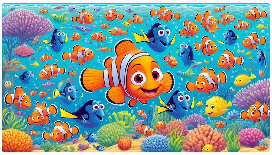 Finding Nemo Disney Wallpaper For Kids - Royalty Free Disney Wallpaper Image | Pngmagic Free Download Finding Nemo Disney Wallpaper For Kids - High Quality Disney Wallpaper Background