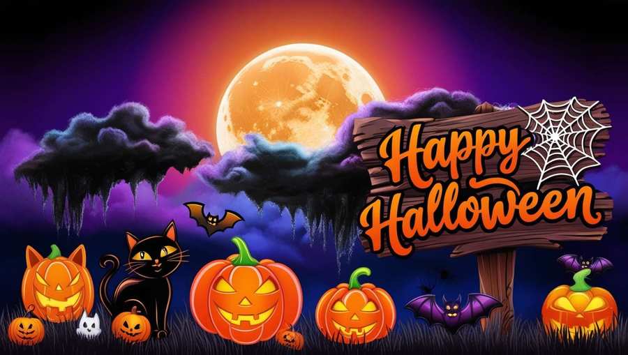 Free Happy Halloween Wallpapers For Desktop - Royalty Free Happy Halloween Image | Pngmagic Free Download Free Happy Halloween Wallpapers For Desktop - High Quality Happy Halloween Background
