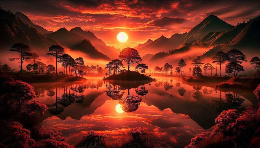 Free Hd Sunrise And Lake Reflection Wallpapers For Nature Lovers - Royalty Free Nature Images Hd Image | Pngmagic Free Download Free Hd Sunrise And Lake Reflection Wallpapers For Nature Lovers - High Quality Nature Images Hd Background
