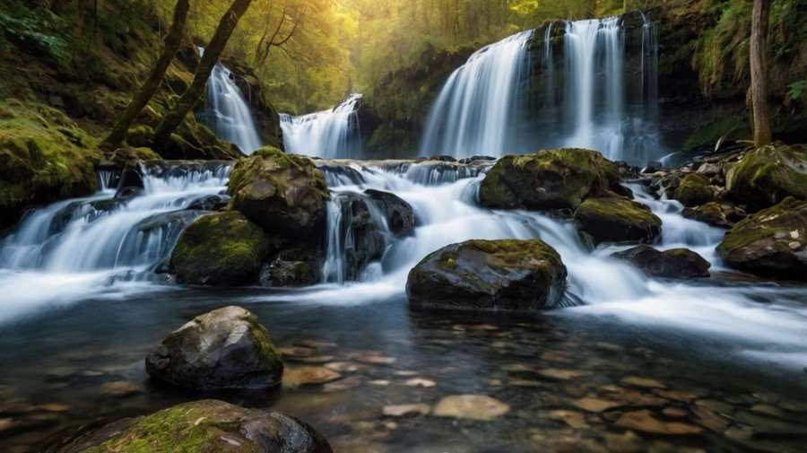Free Majestic Waterfall Wallpapers In Nature Settings - Royalty Free Waterfall Nature Background Image | Pngmagic Free Download Free Majestic Waterfall Wallpapers In Nature Settings - High Quality Waterfall Nature Background Background