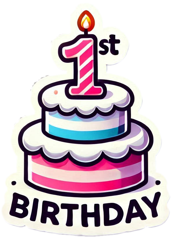 Free Transparent 1st Birthday Cake Png Download - Royalty Free 1st Birthday Cake Png Image | Pngmagic Free Download Free Transparent 1st Birthday Cake Png Download - High Quality 1st Birthday Cake Png PNG Image