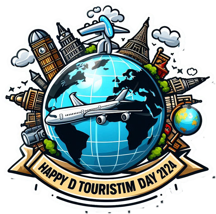Free World Tourism Day 2024 Png Design Templates - Royalty Free World Tourism Day Image | Pngmagic Free Download Free World Tourism Day 2024 Png Design Templates - High Quality World Tourism Day PNG Image