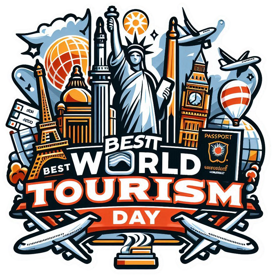 Free World Tourism Day 2024 Travel Logo Png For Blogs - Royalty Free World Tourism Day Image | Pngmagic Free Download Free World Tourism Day 2024 Travel Logo Png For Blogs - High Quality World Tourism Day PNG Image