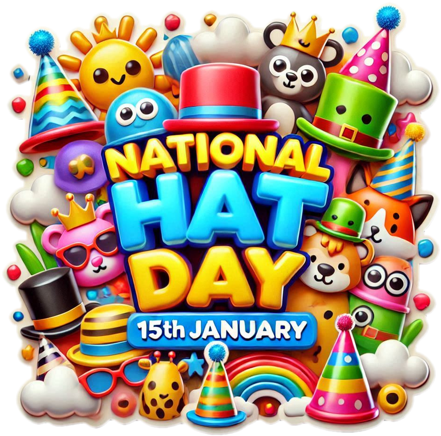 Funny National Hat Day Png Clipart - Royalty Free National Hat Day Png Image | Pngmagic Free Download Funny National Hat Day Png Clipart - High Quality National Hat Day Png PNG Image