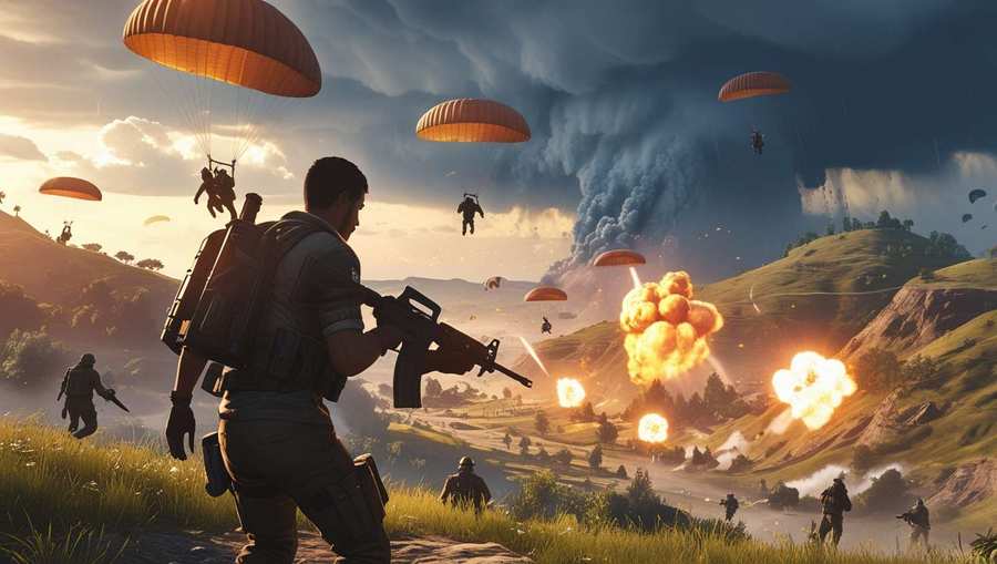 Gaming Thumbnail Background With Modern Graphics - Royalty Free Gaming Thumbnail Background Image | Pngmagic Free Download Gaming Thumbnail Background With Modern Graphics - High Quality Gaming Thumbnail Background Background