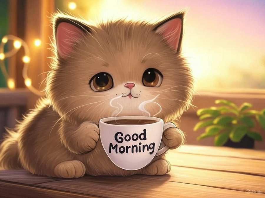 Good Morning Image With Tea Cup And Positive Vibes - Royalty Free Good Morning Image Image | Pngmagic Free Download Good Morning Image With Tea Cup And Positive Vibes - High Quality Good Morning Image Background
