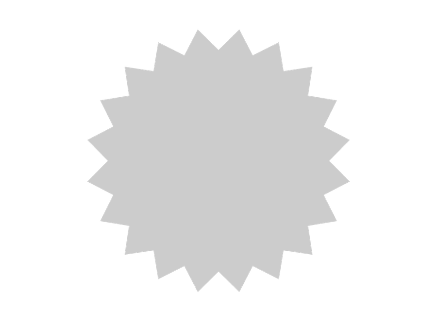 Gray Starburst png