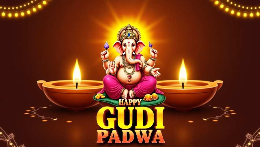 Gudi Padwa HD Greeting Cards Download - Royalty Free Happy Gudi Padwa Image | Pngmagic Free Download Gudi Padwa HD Greeting Cards Download - High Quality Happy Gudi Padwa Background