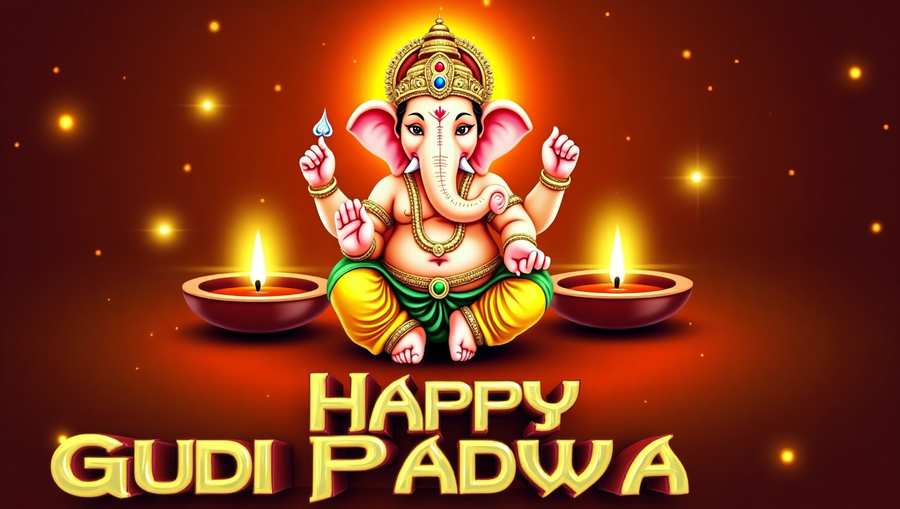 Gudi Padwa Importance In Hindu Culture - Royalty Free Happy Gudi Padwa Image | Pngmagic Free Download Gudi Padwa Importance In Hindu Culture - High Quality Happy Gudi Padwa Background