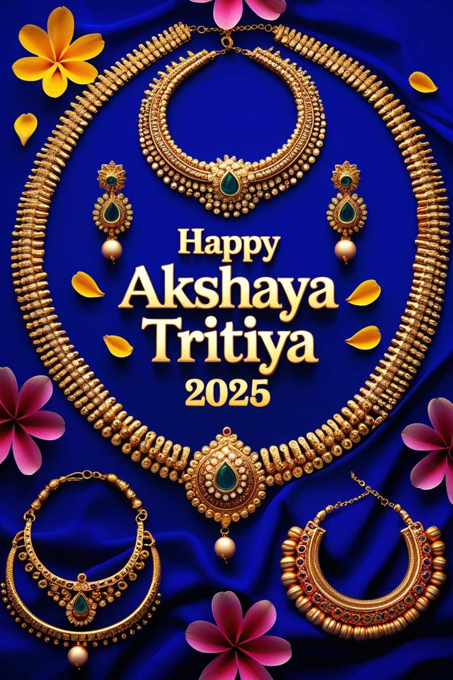 Happy Akshaya Tritiya 2025 Banner Design In Canva - Royalty Free Happy Akshaya Tritiya 2025 Image | Pngmagic Free Download Happy Akshaya Tritiya 2025 Banner Design In Canva - High Quality Happy Akshaya Tritiya 2025 Background