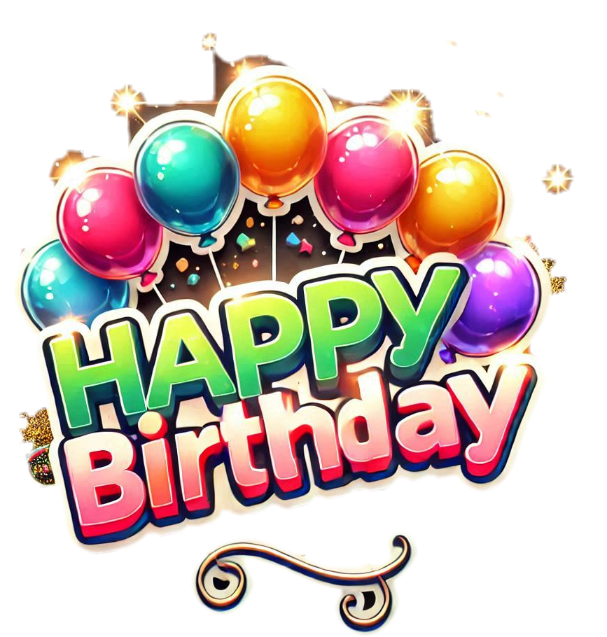 Happy Birthday Colorful Balloon Decoration Ideas Png - Royalty Free Happy Birthday Image | Pngmagic Free Download Happy Birthday Colorful Balloon Decoration Ideas Png - High Quality Happy Birthday PNG Image