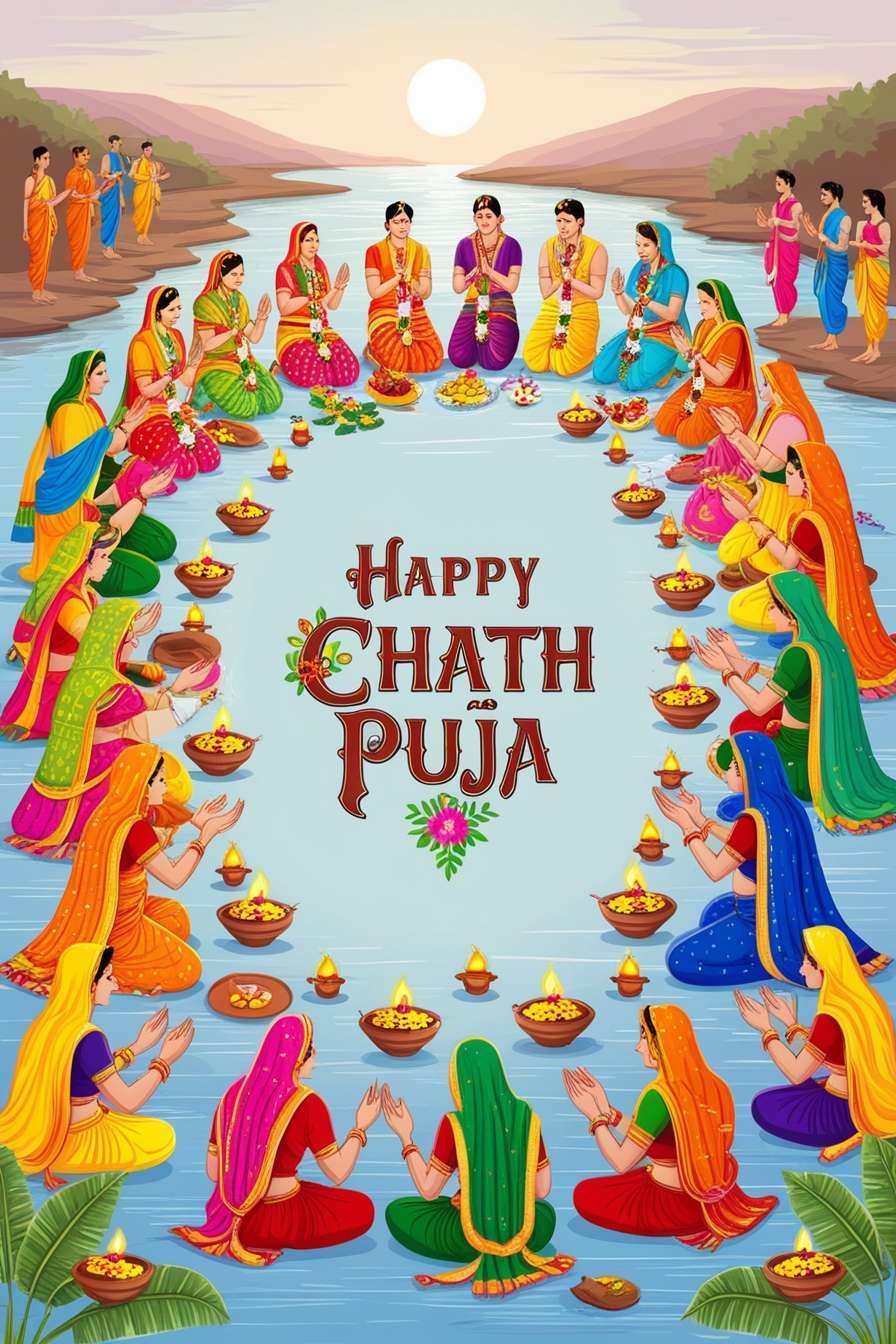 Happy Chhath Puja Wishes For Loved Ones - Royalty Free Happy Chhath Puja Image | Pngmagic Free Download Happy Chhath Puja Wishes For Loved Ones - High Quality Happy Chhath Puja Background