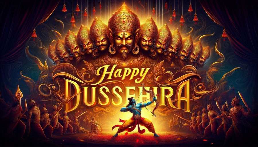 Happy Dussehra Wishes Images With Ravana Effigy Burning - Royalty Free Happy Dussehra Image | Pngmagic Free Download Happy Dussehra Wishes Images With Ravana Effigy Burning - High Quality Happy Dussehra Background