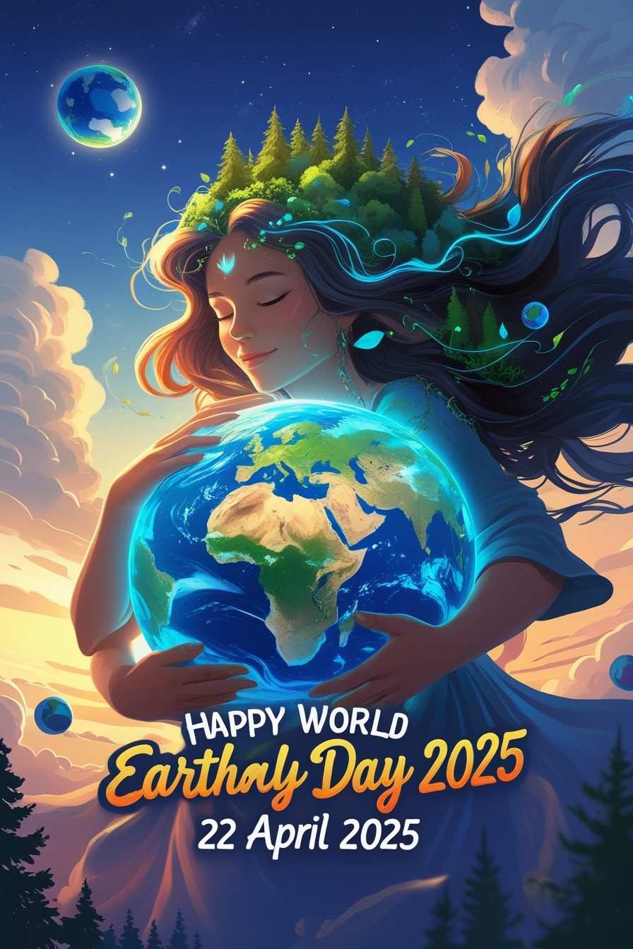 Happy Earth Day 2025 Hindi Message Image - Royalty Free Happy World Earth Day 2025 Image | Pngmagic Free Download Happy Earth Day 2025 Hindi Message Image - High Quality Happy World Earth Day 2025 Background