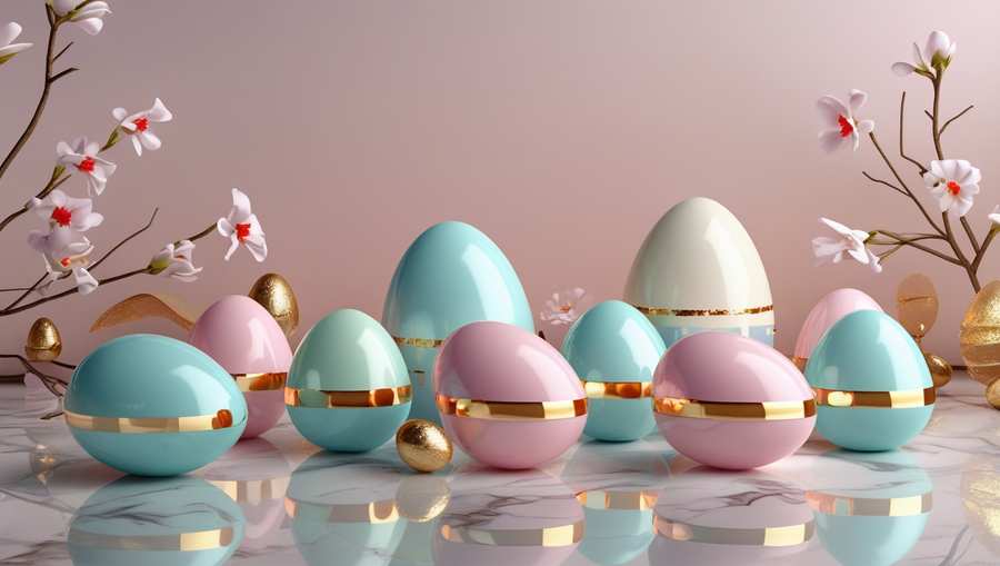 Happy Easter Background With Spring Theme - Royalty Free Easter Background Image | Pngmagic Free Download Happy Easter Background With Spring Theme - High Quality Easter Background Background