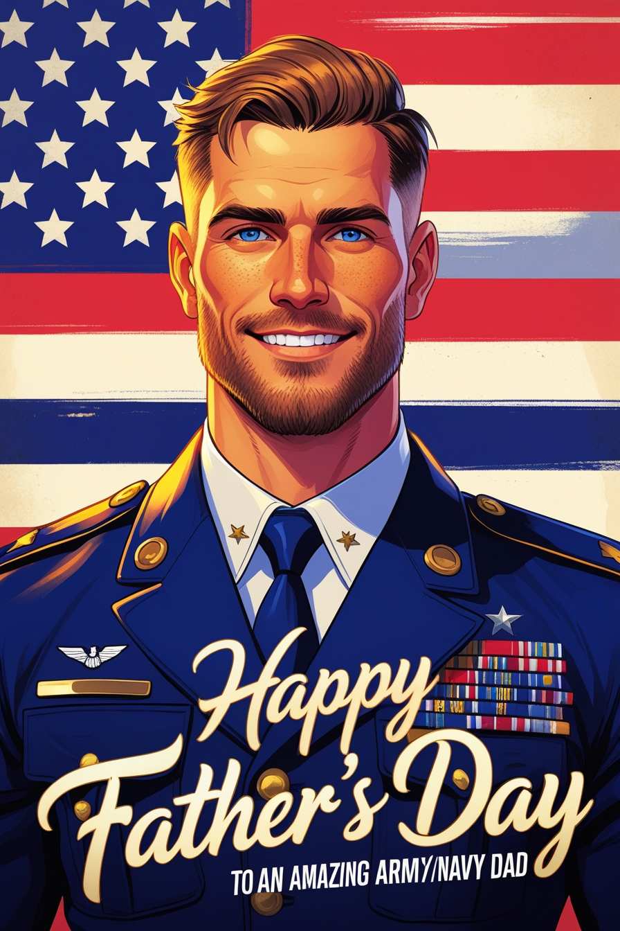 Happy Fathers Day Wishes For Army Or Navy Dad - Royalty Free Happy Fathers Day Wishes Image | Pngmagic Free Download Happy Fathers Day Wishes For Army Or Navy Dad - High Quality Happy Fathers Day Wishes Background