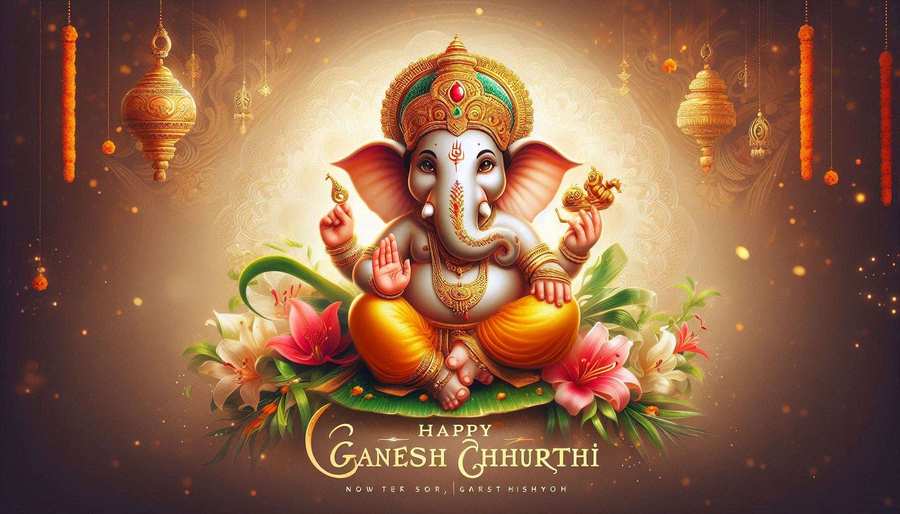 Happy Ganesh Chaturthi Greeting Card Designs With Quotes - Royalty Free Ganesh Chaturthi Image | Pngmagic Free Download Happy Ganesh Chaturthi Greeting Card Designs With Quotes - High Quality Ganesh Chaturthi Background