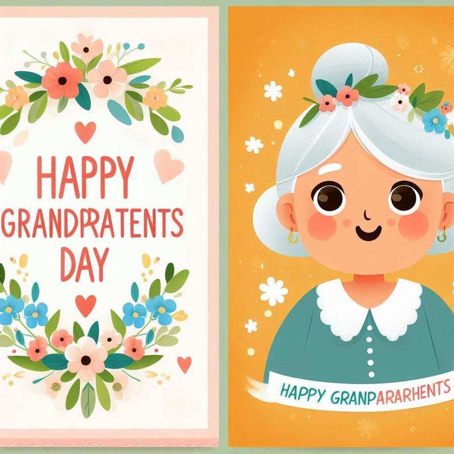 Happy Grandparents Day Cards And E-cards - Royalty Free Grandparents Day Image | Pngmagic Free Download Happy Grandparents Day Cards And E-cards - High Quality Grandparents Day Background