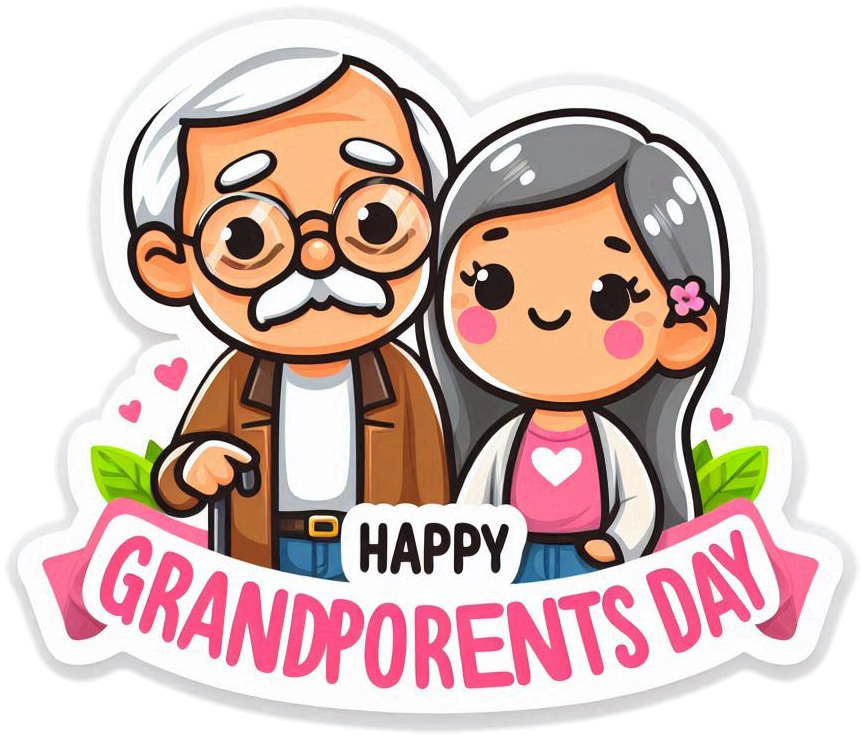 Happy Grandparents Day Png Images For Social Media Posts - Royalty Free Grandparents Day Image | Pngmagic Free Download Happy Grandparents Day Png Images For Social Media Posts - High Quality Grandparents Day PNG Image