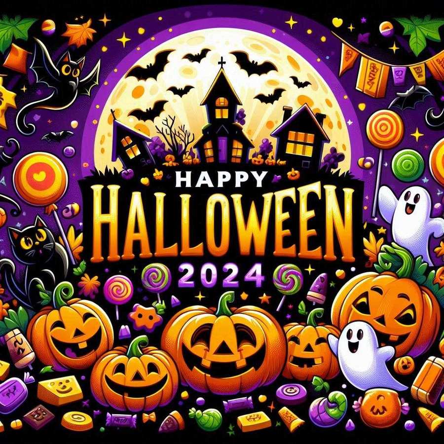 Free Download Happy Halloween Hd Images For Social Sharing - High Quality Happy Halloween Background
