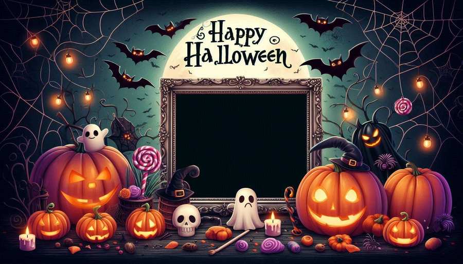 Happy Halloween Photo Frames For Whatsapp - Royalty Free Happy Halloween Image | Pngmagic Free Download Happy Halloween Photo Frames For Whatsapp - High Quality Happy Halloween Background