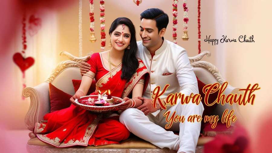 Happy Karwa Chauth Images With Love Quotes For Couples - Royalty Free Happy Karwa Chauth Image | Pngmagic Free Download Happy Karwa Chauth Images With Love Quotes For Couples - High Quality Happy Karwa Chauth Background