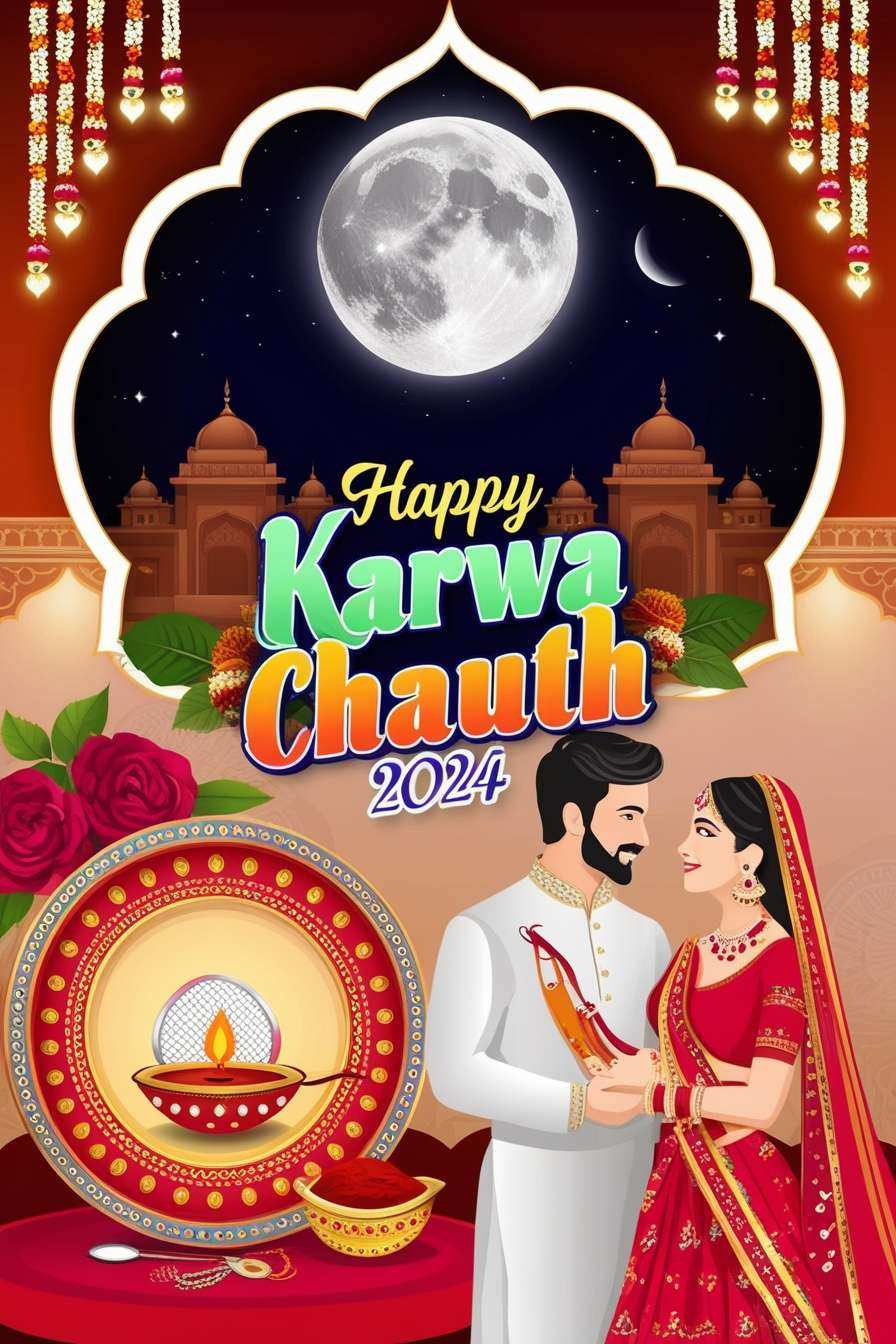 Happy Karwa Chauth Wishes For Wife Images - Royalty Free Happy Karwa Chauth Image | Pngmagic Free Download Happy Karwa Chauth Wishes For Wife Images - High Quality Happy Karwa Chauth Background