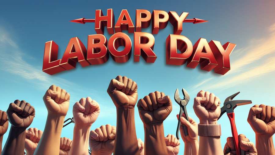 Happy Labor Day Banner Design - Royalty Free Happy Labor Day Image | Pngmagic Free Download Happy Labor Day Banner Design - High Quality Happy Labor Day Background