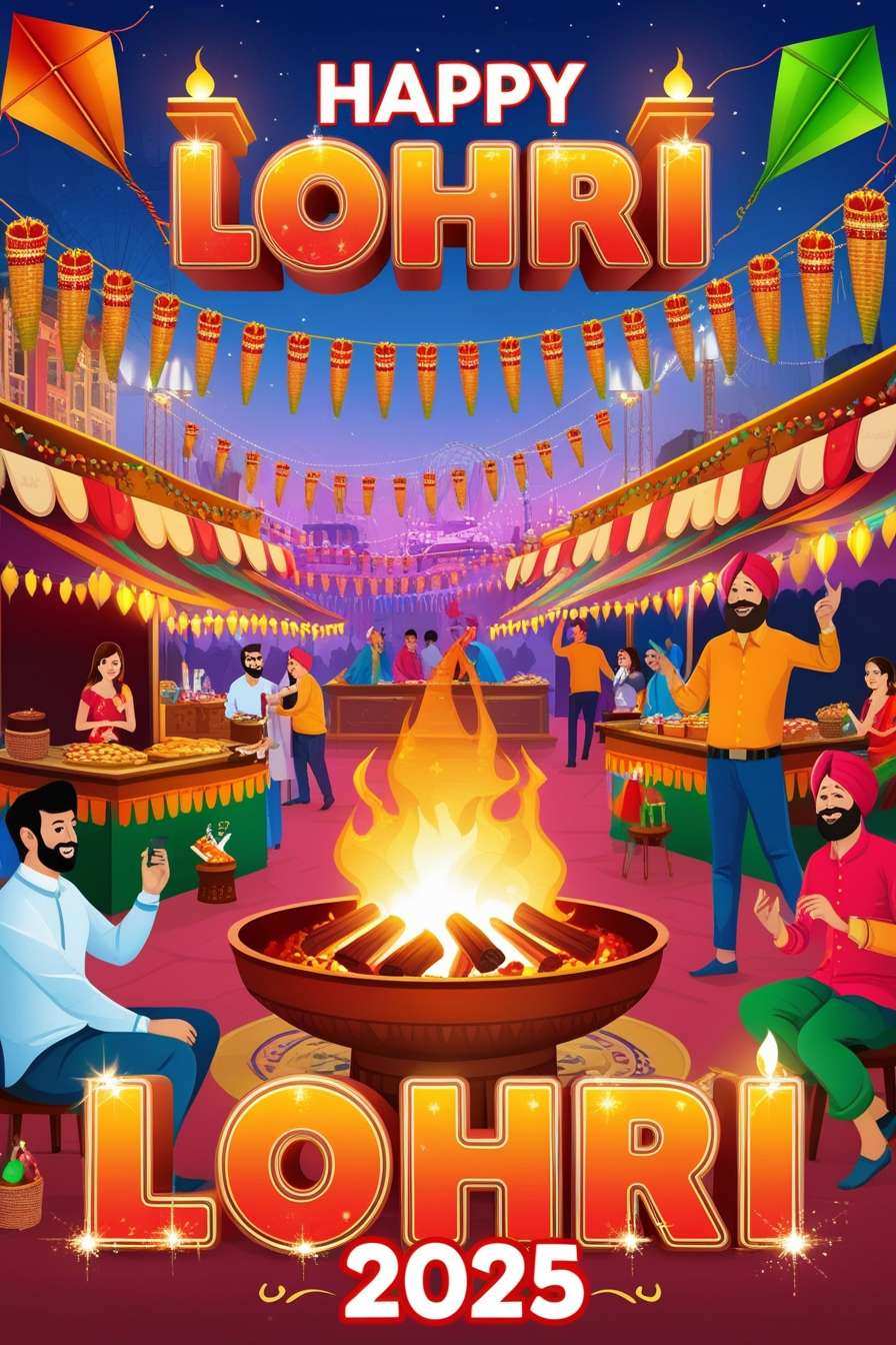 Happy Lohri 2025 Images Free Download Pngmagic