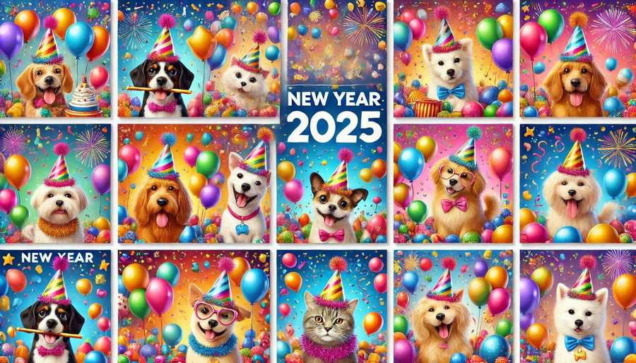 Happy New Year 2025 Pet-friendly Wallpapers - Royalty Free Happy New Year 2025 Image | Pngmagic Free Download Happy New Year 2025 Pet-friendly Wallpapers - High Quality Happy New Year 2025 Background