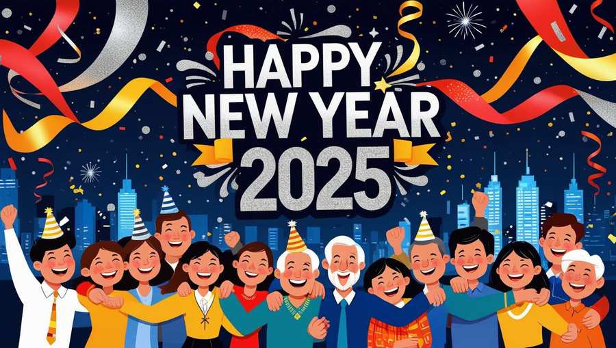 Happy New Year 2025 Wish For Friends And Family - Royalty Free Happy New Year 2025 Wish Image | Pngmagic Free Download Happy New Year 2025 Wish For Friends And Family - High Quality Happy New Year 2025 Wish Background