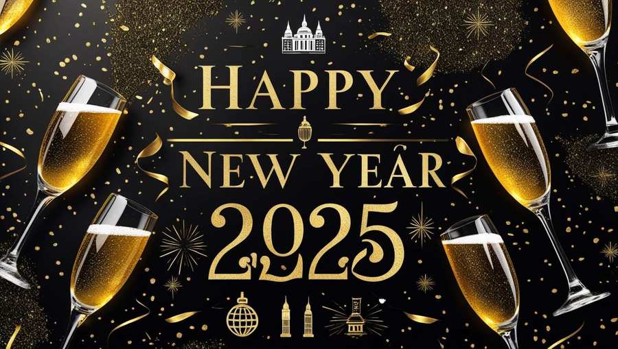Happy New Year 2025 Wish For Professional Greetings - Royalty Free Happy New Year 2025 Wish Image | Pngmagic Free Download Happy New Year 2025 Wish For Professional Greetings - High Quality Happy New Year 2025 Wish Background