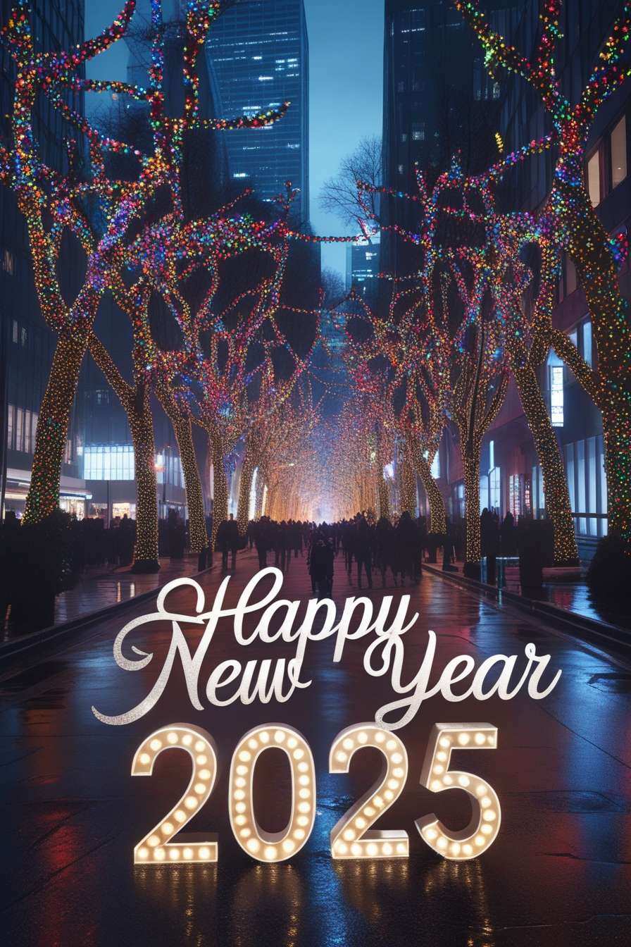 Happy New Year 2025 Wish With Golden Text - Royalty Free Happy New Year 2025 Wish Image | Pngmagic Free Download Happy New Year 2025 Wish With Golden Text - High Quality Happy New Year 2025 Wish Background