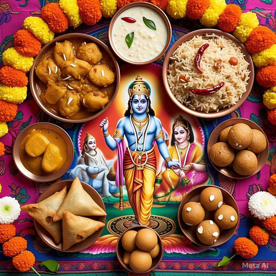 Happy Ram Navami Special Recipes And Prasadam - Royalty Free Happy Ram Navami Image | Pngmagic Free Download Happy Ram Navami Special Recipes And Prasadam - High Quality Happy Ram Navami Background