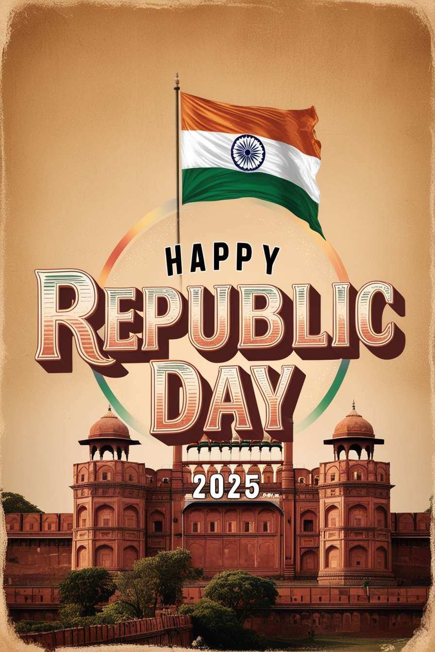 Happy Republic Day 2025 Wishes With Indian Flag - Royalty Free Happy Republic Day 2025 Wishes Image | Pngmagic Free Download Happy Republic Day 2025 Wishes With Indian Flag - High Quality Happy Republic Day 2025 Wishes Background