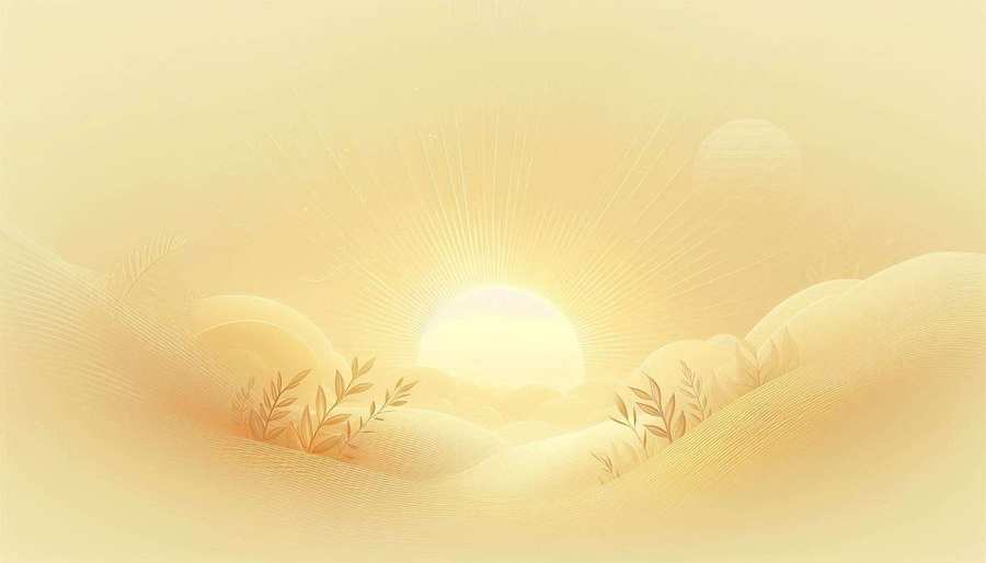 Hd Light Yellow Background With Mountain And Sun And Cloud - Royalty Free Light Yellow Background Image | Pngmagic Free Download Hd Light Yellow Background With Mountain And Sun And Cloud - High Quality Light Yellow Background Background