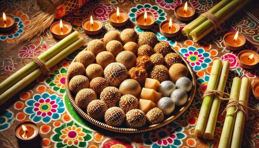 Hd Makar Sankranti Wallpapers With Colorful Kites - Royalty Free Makar Sankranti Wallpaper Image | Pngmagic Free Download Hd Makar Sankranti Wallpapers With Colorful Kites - High Quality Makar Sankranti Wallpaper Background