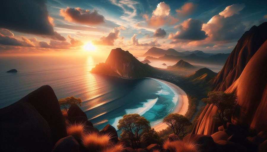 Hd Nature Background With Calm Ocean Views - Royalty Free Hd Nature Background Image | Pngmagic Free Download Hd Nature Background With Calm Ocean Views - High Quality Hd Nature Background Background