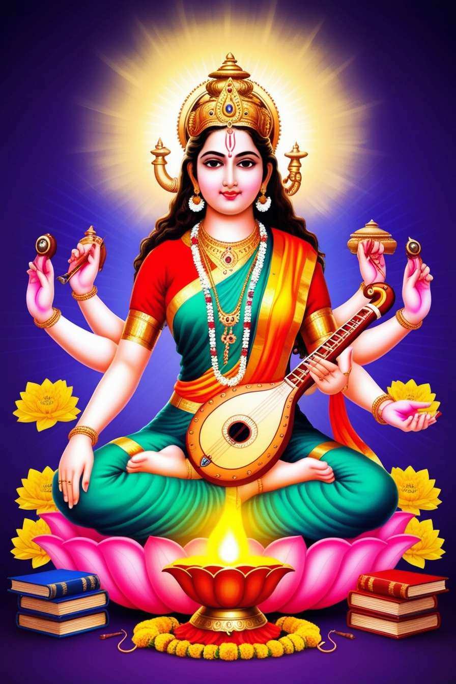 Hd Saraswati Puja Wallpapers For Mobile - Royalty Free Saraswati Puja Wallpapers Image | Pngmagic Free Download Hd Saraswati Puja Wallpapers For Mobile - High Quality Saraswati Puja Wallpapers Background
