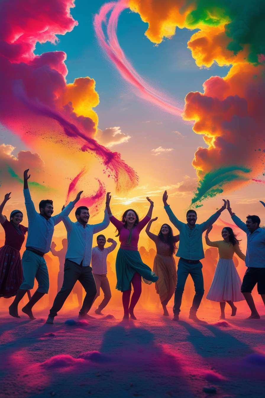 Free Download High-resolution Holi Background For Social Media Posts - High Quality Holi Background Background