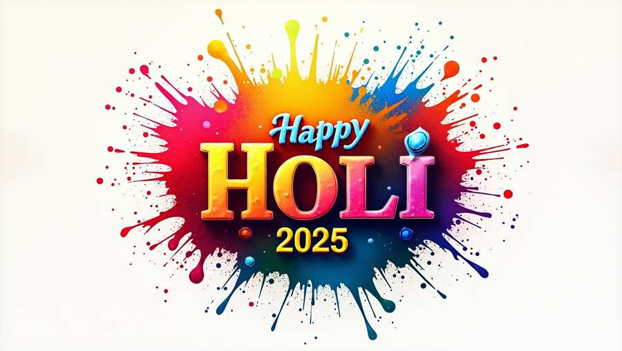 Holi 2025 Festival Greetings And Blessings - Royalty Free Happy Holi Wishes 2025 Image | Pngmagic Free Download Holi 2025 Festival Greetings And Blessings - High Quality Happy Holi Wishes 2025 Background