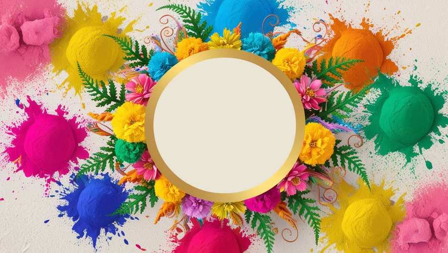 Free Download Holi Background For Social Media Posts - High Quality Holi Background Background